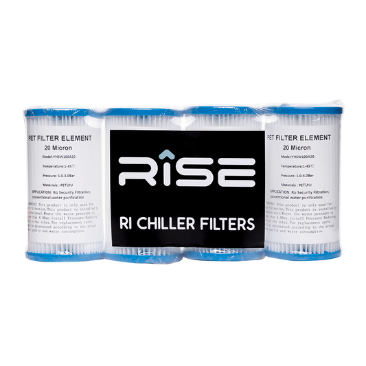 RISE RI Chiller Replaceable Filter 4 Pack